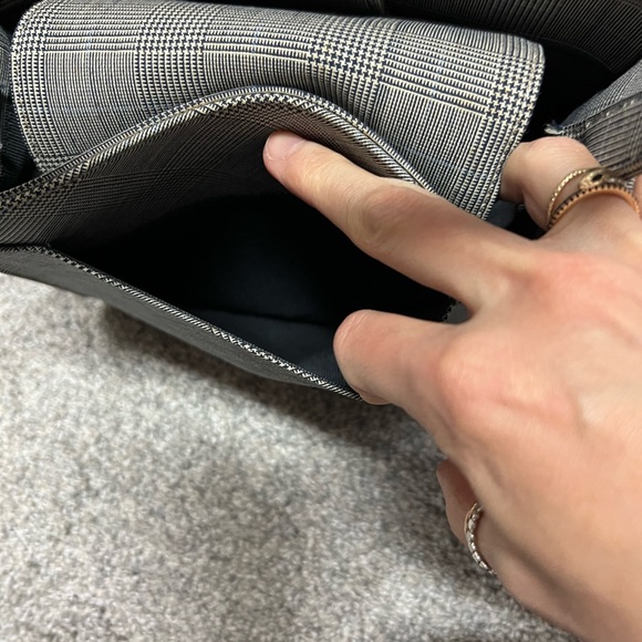 Rare Givenchy Plaid Tote w/COA - Picture 8 of 11